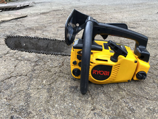 整備済 リョービ 28.5cc エンジンチェーンソー　ES-29A　バーサイズ　290mm　現物確認歓迎 初期不良は対応します