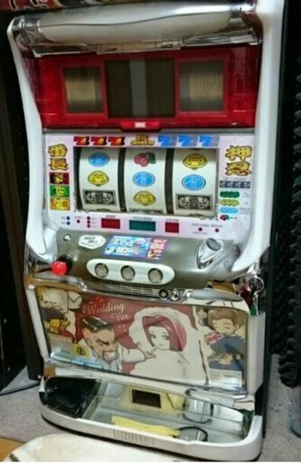 押忍番長 パチスロ実機 コイン不要機 ウェディングバージョン