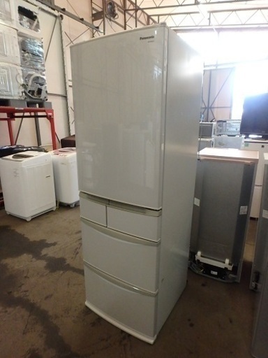 ☆5D簡易清掃済み☆2011年製☆Panasonic 426L 冷凍冷蔵庫 NR-ETR435-H 7 11