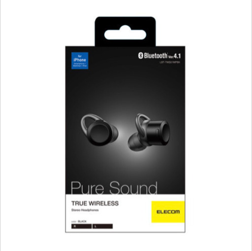【半額以下】エレコム TRUE WIRELESS イヤホン Pure Sound 10,800円+税