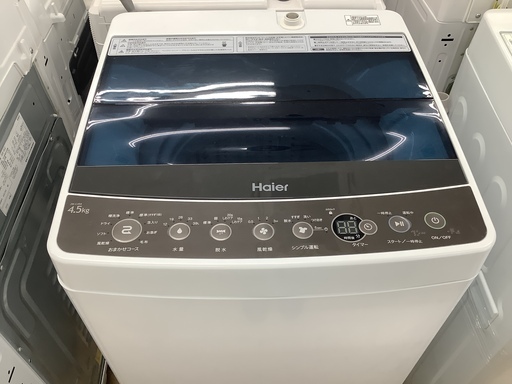 安心の6か月間保証！HaierのJW-C45A　全自動洗濯機です！
