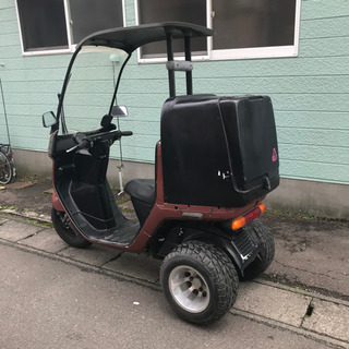 宮城県仙台市！ホンダ TA02 ジャイロキャノピー ミニカー カスタム 茶色 ブラウン ワイドタイヤ ミニカー登録
