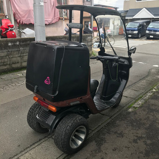 宮城県仙台市！ホンダ TA02 ジャイロキャノピー ミニカー カスタム 茶色 ブラウン ワイドタイヤ ミニカー登録