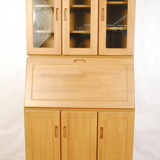 2796 木製 食器棚 レンジボード 収納棚 キッチンボード 高...