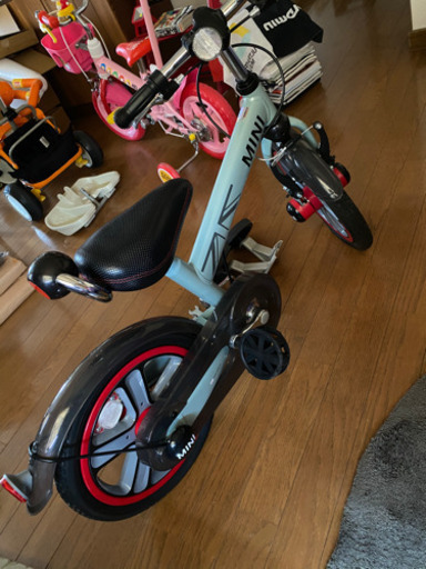 【値下げ！美品！beams 別注ヘルメット付き！】MINI KIDS BIKE