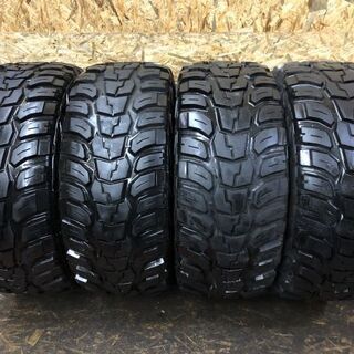 KUMHO クムホ ROAD VENTURE MT 38X15.50R18LT 18インチ 夏タイヤ 4本 バリ溝 (TA227) クレジットカード QR決済可能