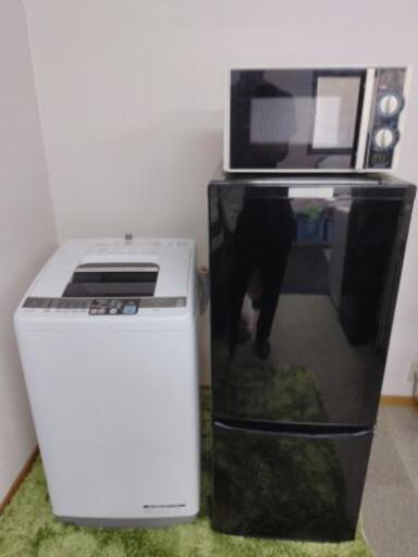 【売約済み】冷蔵庫・洗濯機・レンジ【ｼﾞﾓﾃｨｰ8】