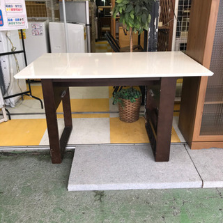 【リサイクルストアスターズ鹿大店】ダイニングテーブル　折りたたみ　テーブル　食卓　机