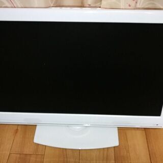 美品 液晶デジタルテレビ 22インチ ホワイト B Casカードつき もも天 恵美須町のテレビ 液晶テレビ の中古 あげます 譲ります ジモティーで不用品の処分