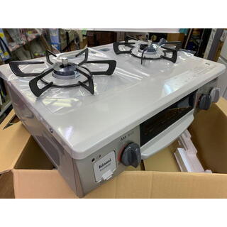 1　未使用　Rinnai/リンナイ　グリル付きガステーブル　Siセンサーコンロ　 都市ガス用 2020年式　KG34NBEL
