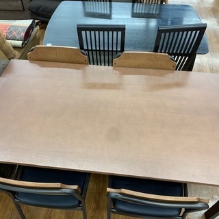 UNICO　HOXTONシリーズ　ダイニング5点セット　ダークブラウン【トレファク所沢店】