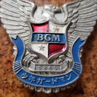 【昭和レトロ】　少年ガードマン胸章