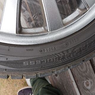 早期処分希望⤵️最終値下げ‼️スタッドレスタイヤ、アルミホイール四本セット