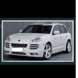 車のパーツ (新品)カイエン 955 957 サイドエアロのみ