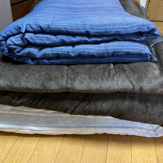 【7/30まで】マットレス(東京西川産業)、毛布、簡易敷布団