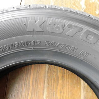 新品！発送OK★145/80R12★ブリジストン ４本　K-10