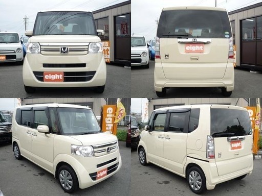 27年n Box G Lパッケージ スマートキー km Dtv Bカメラ 左パワスラ 後席スポットled 大型ルーフbox 九州 Eight 羽犬塚のn Boxの中古車 ジモティー
