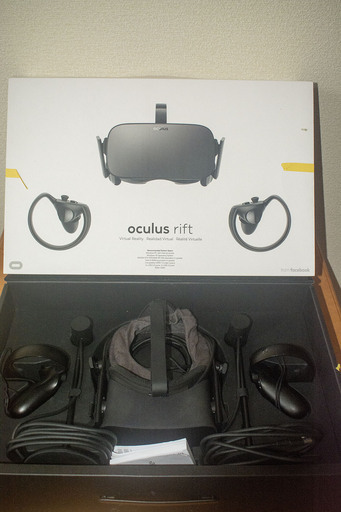 Oculus Rift オキュラスリフト VR ヘッドセット センサー タッチ