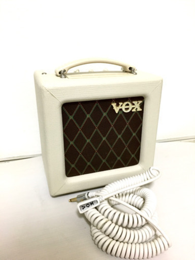 VOX AC4TV 4W フルチューブアンプ、ギターアンプ、ホワイト、白、お洒落、インテリア