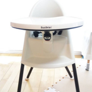 【美品】ベビービョルンハイチェア ハーネス付き ベビービョルン ハイチェア ハーネス付き ベビービョルン ハイチェア