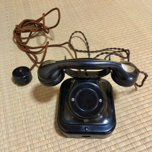 レトロ　黒電話