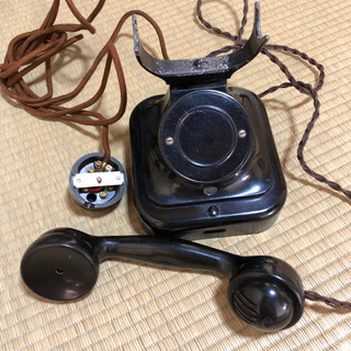 レトロ 黒電話