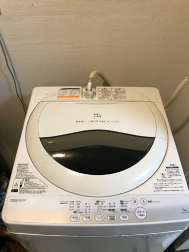 東芝＊5kg 洗濯機＊