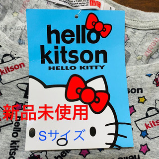 Sサイズ新品hello kitson 半袖ロングTシャツ