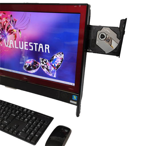 直ぐ使える モニタ付きパソコン 爆速SSD512GB core i7メモリ8GB/Win10