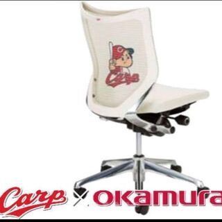 商談中 新監督 新井カープ カープチェアー 非売品 オマケクッション 