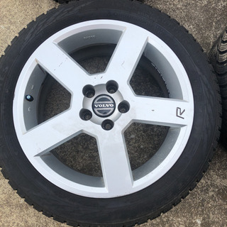 純正　215 50 R17  7.5J スタッドレス　ホイール v70