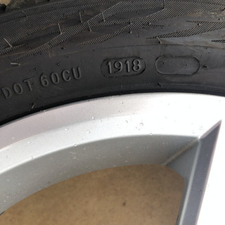 純正　215 50 R17  7.5J スタッドレス　ホイール v70