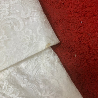 ウエディングドレス  白 レース ティアラ＆ベール＆グローブ 9号