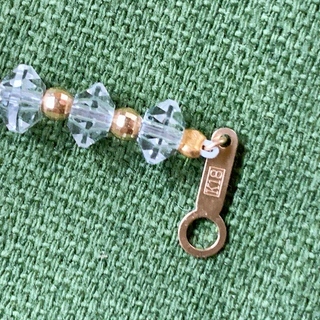 こんげつには梅雨明けで海にイクＤｅ賞？https://www.narusawa-fuji.com/でこうにゅうしたｋ１８と水晶のブレスです！！