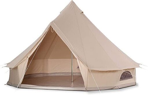 Bell Tent ベルテント特大 ハイクオリティ 100%コットン仕様 防水 ティーピーテント グランピング ガーランド付き