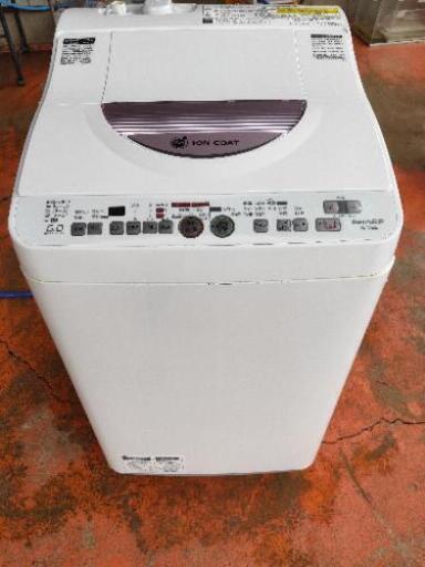SHARP たて型洗濯乾燥機 6kg/3kg 2014年製