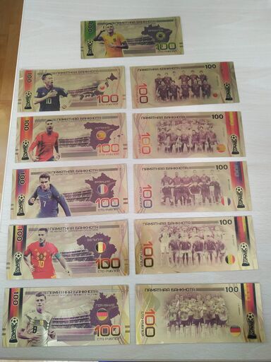 2018 FIFAワールドカップ ロシア大会 優勝候補のチーム 貨幣 www