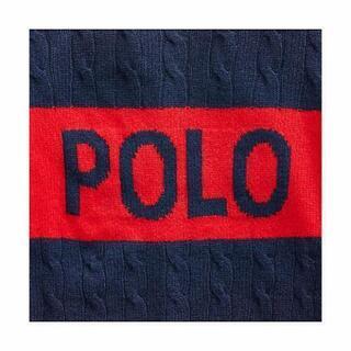 値下げ中!モデル御用達送料無料ポロラルフローレンロゴニットセーター