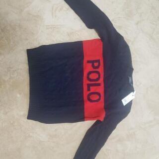 値下げ中!モデル御用達送料無料ポロラルフローレンロゴニットセーター