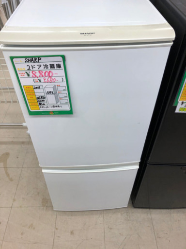 ★71　SHARP　2ドア冷蔵庫　2011年製　【リサイクルマート宇宿店】