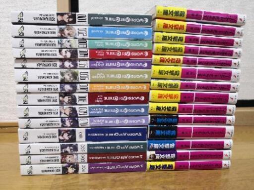 ソードアートオンライン日本語英語版洋書セット