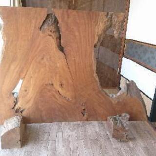 ◆重厚な一枚板の大きな木製衝立◆パーティション間仕切り古民家和室