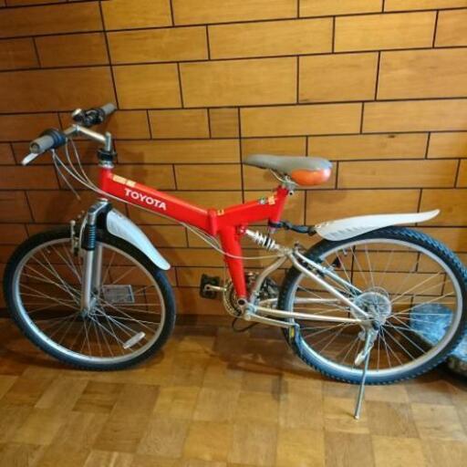 ☆美品☆shimano　折り畳み自転車 26インチ