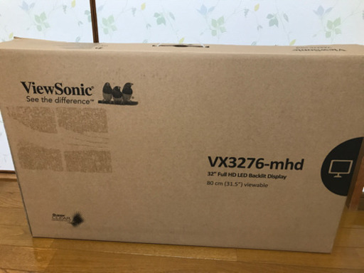 31.5インチモニター（ViewSonic製）