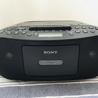 SONY　CDラジカセ　基本取りに来てくださる方