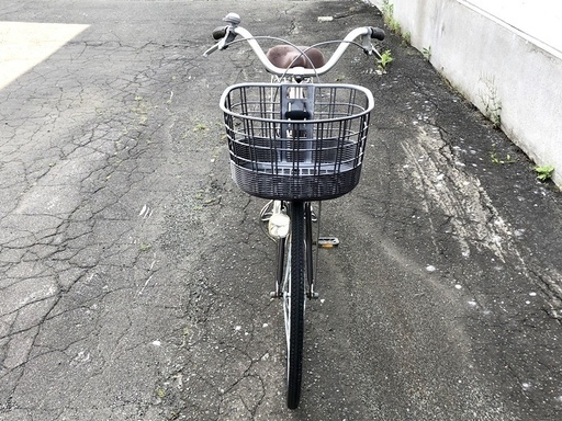 札幌近郊　送料無料　26インチ　自転車　ママチャリ　鍵付き　3年使用