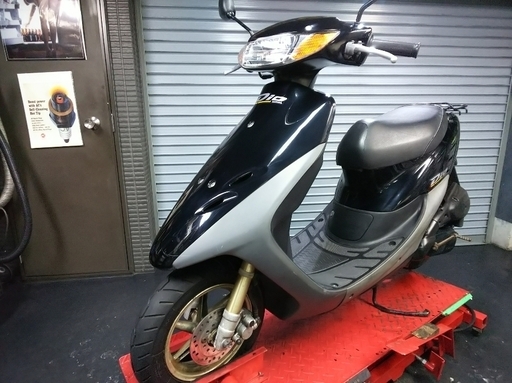 東京都板橋区高島平から　AF34　ライブディオのZX仕様です！（黒）3型の前期モデル　 整備済みでそのまま乗れます２スト２サイクル　原付き　原チャリ　50cc　スクーター 　安い　お買い得です