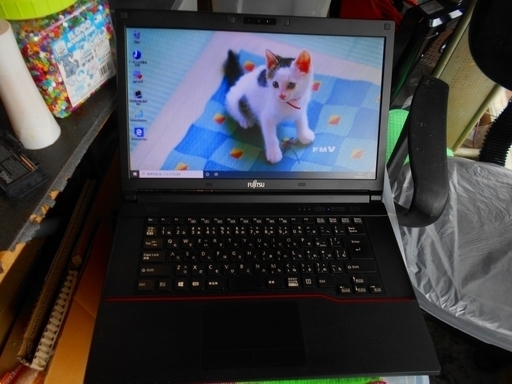 Fujitsu lifebook A573/G Core i5　ブラック(非光沢液晶)①