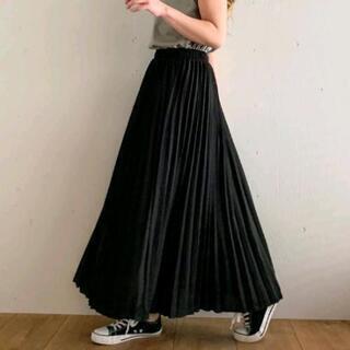 新品  黒のロングスカート Lサイズ