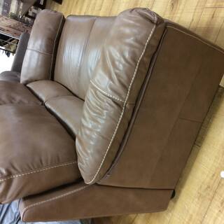 【駅近】2人掛けｿﾌｧｰ　定価155,500円　ロギンス　BROWN【トレジャーファクトリー南柏店】